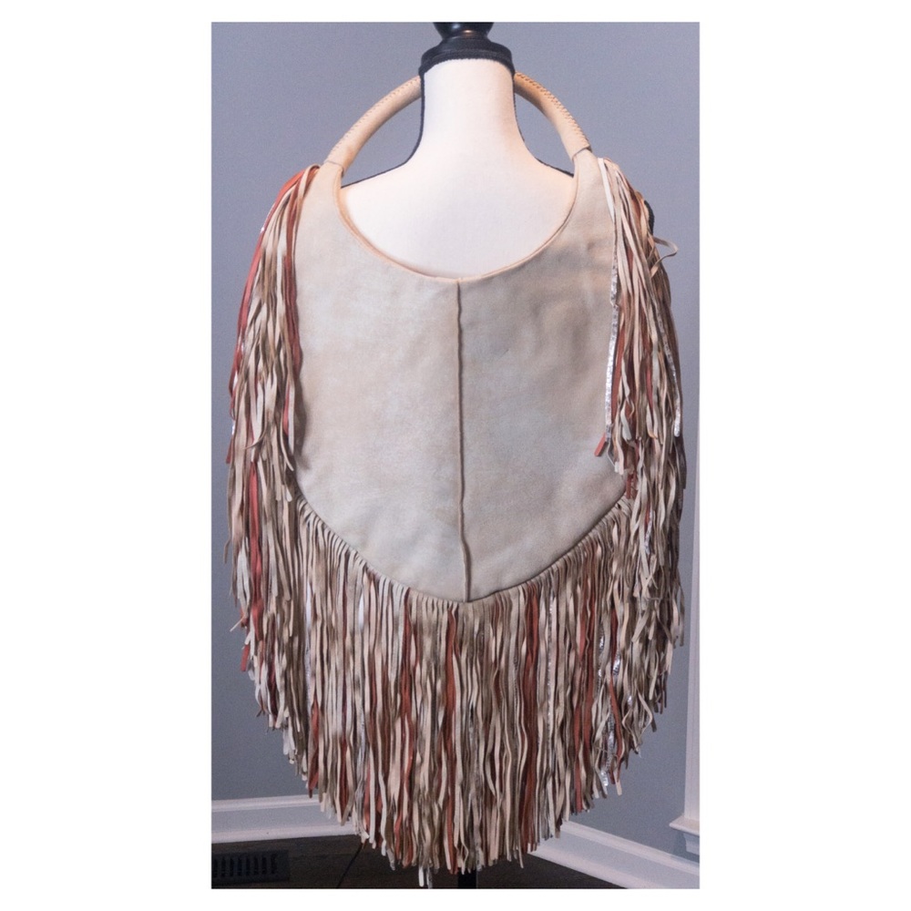 [SOLD]Barbara Bonner Large Suede Shoulder Bag - Picture 3 of 8